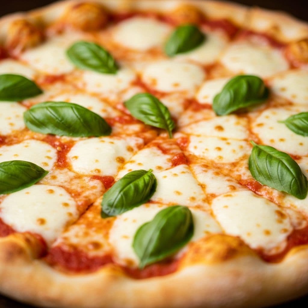 Pizza artesanal da Pizzaria Giovanni com ingredientes frescos